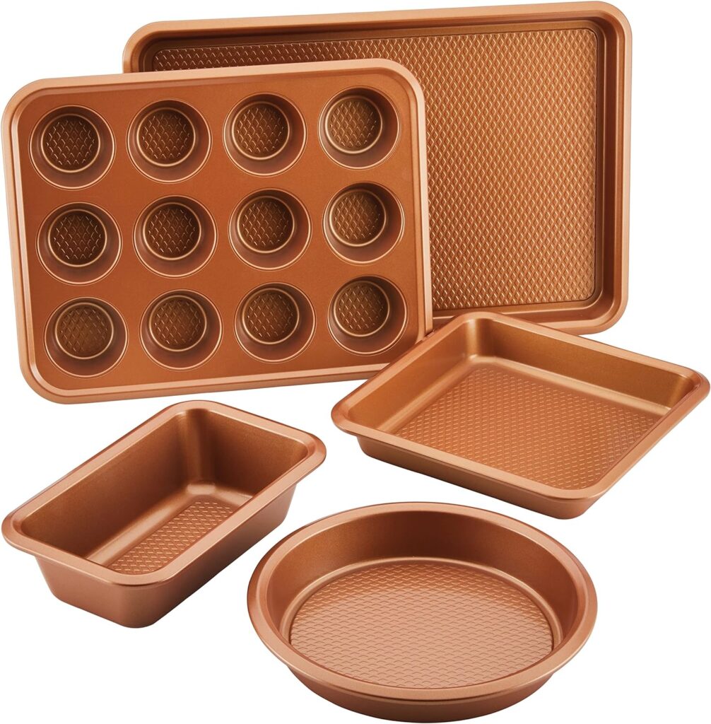 Ayesha Curry 5 Piece Nonstick Bakeware Set 